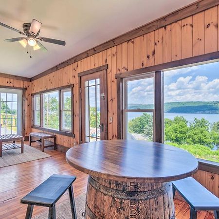 Watkins Glen Lakeview Cottage With Waterfall! Exterior photo