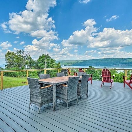 Watkins Glen Lakeview Cottage With Waterfall! Exterior photo